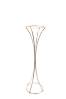 Vente en gros de centres de table à fleurs en métal doré pour tables de mariage support de centre de table floral géométrique pour événement de table et fête