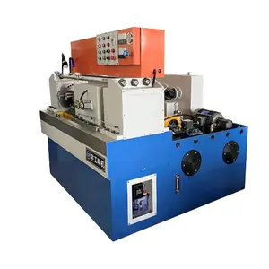 High speed CNC rebar thread rolling machine for steel round bar thread formation