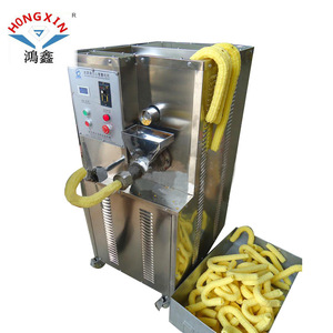 HONGXIN <b>Ice</b> <b>Cream</b> Hollow Tube Puffing <b>Machine</b> Corn Snack Food Factory High Productivity - Product Image 1