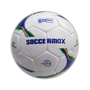 Balón de fútbol y fútbol de tamaño 5 cosido a máquina híbrida y con unión térmica y logotipo personalizable - Product Image 1