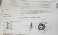 KRY12168/1  469759A  Antenne de station de base, unité de commande à distance RCU  86010148V01 et 86010148