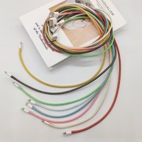1.4M coloré spirale chargeur câble cordon protecteur universel Wrap données ligne décoration enrouleur pour iPhone
