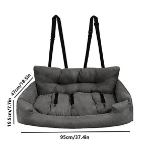 Cane di piccole dimensioni di medie dimensioni <span class=keywords><strong>letto</strong></span> per auto lavabile per cani seggiolino auto per animali domestici seggiolino auto - Product Image 4