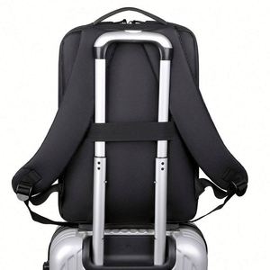 Custom Geometric Pattern Business <b>Backpacks</b> for Corporate Gifts Durable Professional Design Logo Printing for Employees Clients - Product Image 6