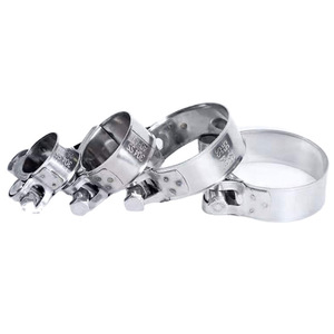 Abrazaderas de Manguera de Acero Inoxidable Wellya, Tamaño Métrico, Acabado Pulido, Uso Industrial General - Product Image 1