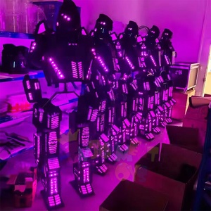 中国制造机甲吉祥物灯光机器人魔术彩色机械套装氛围道具服装吧KTV舞台秀 - Product Image 5