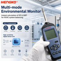 Enregistreur de données de température et d'humidité portable HENGKO HG970 -30 à 80 ° C pour la surveillance de l'environnement des entrepôts