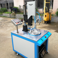 Machine rotative à ultrasons de précision à 8 stations, plateau tournant à ultrasons, machine de soudage à ultrasons pour le soudage plastique par ultrasons
