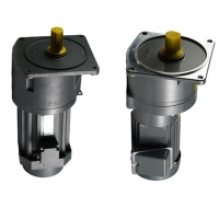 Moteur à engrenages électrique monophasé triphasé de type horizontal CE Taili à bas prix 1,5/2,2 kW, petit moteur à engrenages AC
