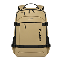 Sac à dos unisexe léger multi-couches imperméable en polyester avec port USB, sacoche d'ordinateur de haute qualité à bandoulière arquée – Nouvelle Arrivée