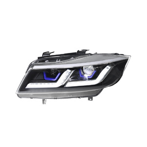 Accesorios para automóviles Luces delanteras <span class=keywords><strong>320i</strong></span> 330i 328i Lente del proyector LED DRL Coche LED Faros delanteros para <span class=keywords><strong>BMW</strong></span> Serie 3 <span class=keywords><strong>E90</strong></span> E91 2005-2012 - Product Image 3