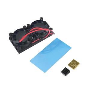 <span class=keywords><strong>Raspberry</strong></span> <span class=keywords><strong>Pi</strong></span> 4พัดลมคู่พร้อมระบบระบายความร้อนฮีทซิงค์พัดลมระบายความร้อนสองชั้นหม้อน้ำเย็นเหมาะสำหรับราสเบอร์รี่ <span class=keywords><strong>Pi</strong></span> <span class=keywords><strong>3</strong></span> 3B PLUS - Product Image 4