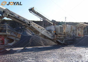 Joyal Factory Sale Estación de trituración portátil Equipo de minería Trituradora de impacto móvil sobre orugas - Product Image 4
