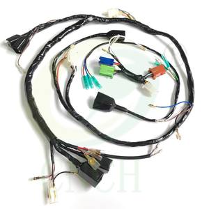 맞춤형 오토바이 1973-1975 가와사키 Z1 메인 센터 테일 라이트 배선 하네스 키트 - Product Image 5