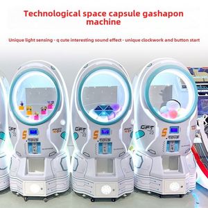 Máquina de grúa recreativa a monedas de gran escala y rentable para centros de juego y eventos, máquina de lotería Gacha de caja ciega - Product Image 1