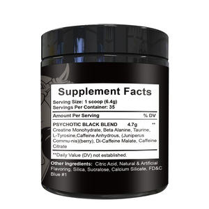 Psychotic Black Blend, Polvo Pre-<span class=keywords><strong>Entrenamiento</strong></span>, 224 g, 35 Porciones, Nutrición Deportiva - Product Image 2
