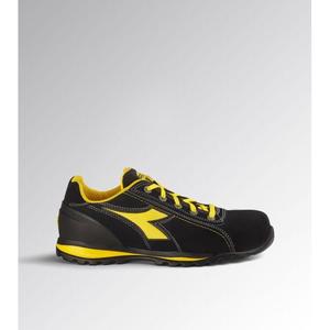 รองเท้าเซฟตี้ Diadora Glove Low S1Ps Fo Hro สีดำ หัวเหล็ก กันลื่น สำหรับผู้ชาย ไซส์ 40 ทรงปกติ ระบายอากาศได้ดีด้วยผ้าตาข่าย - Product Image 1