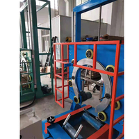 Machine d'emballage électrique de type anneau pour tuyaux en plastique PE PP PVDF et films d'emballage pour boissons