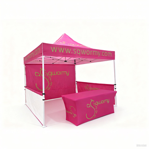 Tenda Pieghevole Personalizzata 10x10 con Telaio in Alluminio Resistente, Resistente ai Raggi UV, per Pubblicità Esterna ed Eventi - Product Image 3