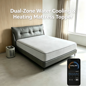 Couverture de matelas à circulation d'eau et température contrôlée, <span class=keywords><strong>surmatelas</strong></span> intelligent à double chauffage et refroidissement pour l'été et l'<span class=keywords><strong>hiver</strong></span> - Product Image 1