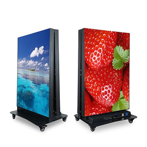 จอโปสเตอร์ LED แบบพับได้แนวตั้ง พร้อมล้อเลื่อน ความสว่างสูง อัตรารีเฟรชสูง สำหรับใช้ภายในอาคาร ร้านค้า ลิฟต์ และพื้นที่ต่างๆ - Product Image 6
