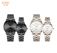 Montre EYKI personnalisable pour femmes, design classique de luxe, montre-bracelet originale, étanche 3ATM, montre de couple