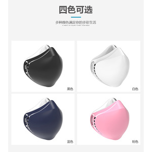 Vente en gros KN95 Masque anti-poussière S6 Nouveau masque en silicone EN149 Certificat anti-échappement méthanol fabriqué en néoprène coton - Product Image 3