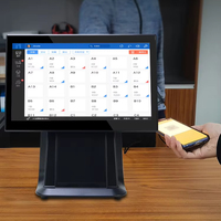 15.6" Smart Software NFC Touchscreen Case Register Terminal Cashier PC Pos Machine Printer Scanner All in One Pos System of Sale