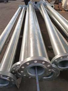 Горячеоцинкованная стальная труба с фланцевым концом ASTM A123 - Product Image 2