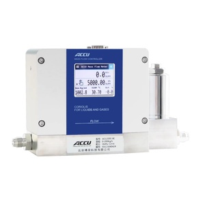 Manufacturing Coriolis Mass <b>Flow</b> Controller High Accuracy +/-0.2% <b>Flow</b> <b>Meter</b> for Oil/<b>Water</b> 0-1000kg/h ACCU ACU20FE-B - Product Image 1