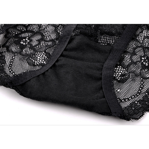 Bragas de algodón con entrepierna para mujer, ropa interior popular de corte alto para mujer - Product Image 4