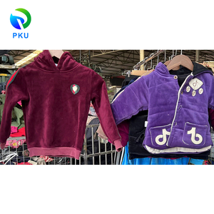 GradeB Vêtements mixtes en velours doré pour enfants printemps automne hiver vêtements d'enfants d'<span class=keywords><strong>occasion</strong></span> vêtements d'<span class=keywords><strong>occasion</strong></span> en gros - Product Image 6