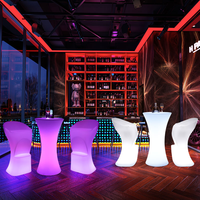 Barre lumineuse LED rechargeable contemporaine, en plastique durable, moderne, pour la maison, l'hôtel, le bar, avec fonction de changement de couleur, pour la maison et les entreprises