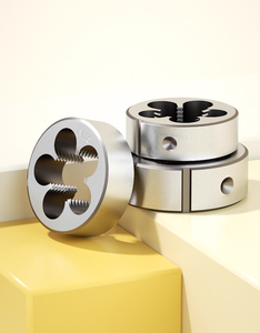 Filières à tarauder droites entièrement rectifiées RYAN Metric NPT PT Z G RC HSS pour filetage de tuyaux, filière à vis, filière à filetage, filetage UNC/UNF - Product Image 3