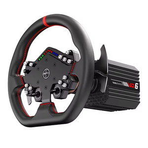 Volant de jeu à entraînement direct PXN VD6, ensemble complet, force de retour de 6 Nm, rotation réglable de 90 à 2700 degrés, base en alliage d'aluminium - Product Image 5