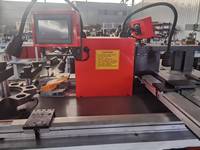 Mesin Pemroses Busbar Tembaga Aluminium CNC 3 in 1, Mesin Punching, Mesin Pemotong, dan Mesin Pembengkok dengan Servo Positioning