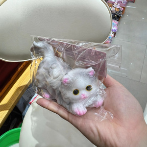 Juguete Antiestrés de Gato Hinchado Viral de Instagram, Tamaño de Bolsillo, Silencioso, Regalo para Adolescentes y Adultos, Juguete Relajante para Apretar - Product Image 3