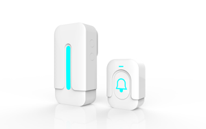 Nhà Máy Giá Tự Powered Rf433 Không Dây Chuông Cửa Không Thấm Nước Pin Powered Cửa Chuông 110-240V Cắm Trong Chuông Cửa Chime - Product Image 3