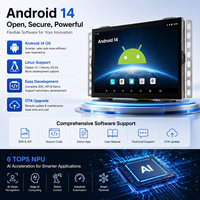 Módulo Industrial Médico con Pantalla Táctil Capacitiva LCD TFT IPS de 7 Pulgadas, Android 7.0 Preinstalado, Resolución 1024x600, 500