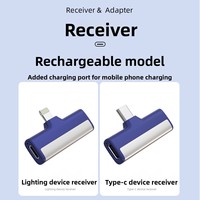 Microphone Lavalier sans fil SX960 pour vidéo courte et mini diffusion en direct compartiment de charge réduction du bruit surveillance de réverbération