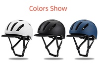 Casco ANTMAX para Patinaje, Ciclismo y Monopatín con Visera y Almohadillas Extraíbles