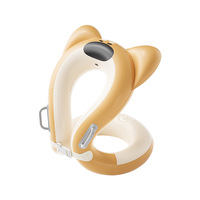 Bouée de natation gonflable en PVC pour enfants, motif dessin animé, portable, épaissie, pour l'extérieur, aide à la natation pour bébé autonome