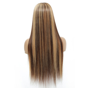 P4/27 #   Pelucas de Cabello Humano Virgen <span class=keywords><strong>Peruano</strong></span> con Frente de Encaje, sin Pegamento, Largas y Lisas, Estilos de Ondas Naturales HD para Encaje - Product Image 2