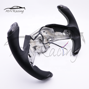 <span class=keywords><strong>Volant</strong></span> chauffant en fibre de carbone style <span class=keywords><strong>F1</strong></span> pour Corvette C8 Stingray / Z06 2020-2026 - Product Image 6