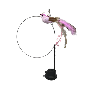 Bâton de taquineries de plumes simulées interactives en forme d'oiseau stocké en usine pour chats Caractéristique durable - Product Image 5