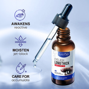 Sérum de croissance des cils et des sourcils vegan de qualité supérieure OEMODM, formule recourbante, allongeant les cils, ingrédients naturels, liquide 30 ml - Product Image 5