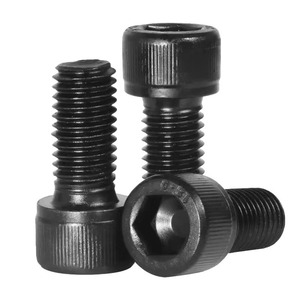 Cylindrical Head Internal Hex Fine Thread Screw M6 M8 M10 Grade 12.9 For Construction Industry - Product Image 1