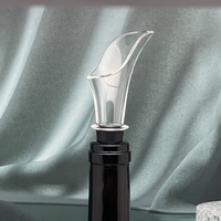 Bec verseur noir de carafe de table, accessoires de cuisine verseur d'aération de qualité supérieure, produits respectueux de l'environnement verseur d'aérateur de vin de 2023