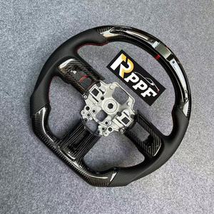 Volante Deportivo de Fibra de Carbono Rppf con Luces LED para <span class=keywords><strong>Ford</strong></span> <span class=keywords><strong>Mustang</strong></span> 2018-2022 <span class=keywords><strong>Ford</strong></span> <span class=keywords><strong>SHELBY</strong></span> <span class=keywords><strong>GT350R</strong></span> ORIGINAL 2018-2021 - Product Image 2
