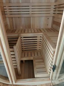 Venta directa de fábrica Sala de sauna de cedro rojo para 2 personas elegante estilo cubo a un gran <span class=keywords><strong>precio</strong></span> - Product Image 4